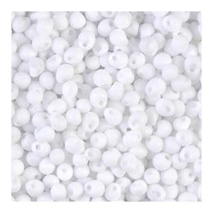 Drop kralen Miyuki 3,4mm - White Opaque Matte DP-0402F