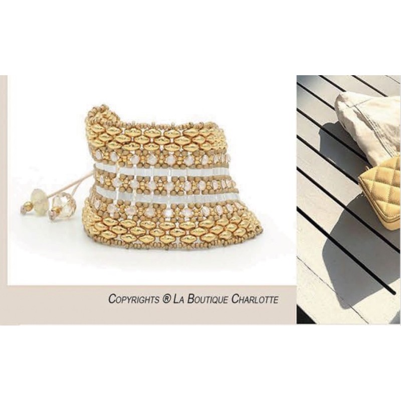 Schéma Bracelet Mirthe – PDF pas à pas | La Boutique Charlotte