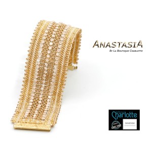 Schéma Bracelet Anastasia – PDF pas à pas | La Boutique Charlotte
