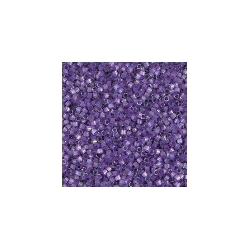 Miyuki Delica 11/0 Kralen Silk Satin Dyed Lilac DB1809 | Boutique Charlotte