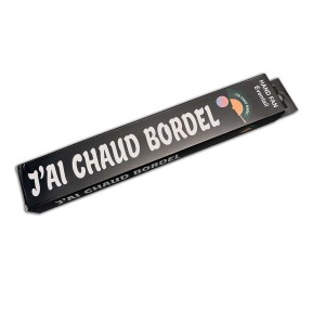 handwaaier J'ai chaud Bordel – handgemaakt