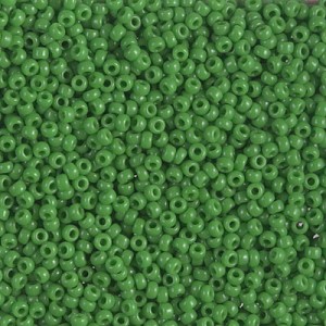 Rocaille 11/0 Miyuki Opaque Jade Green 408