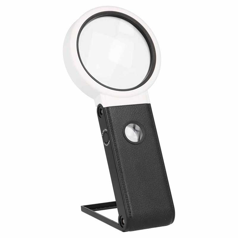 LED Vergrootglas 2,5x & 10x – Handheld & Handsfree