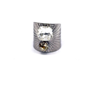 DIY Ring Kit Gold Plated met Swarovski Crystal 4470 10mm