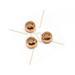 boule metal 7*5mm trou...