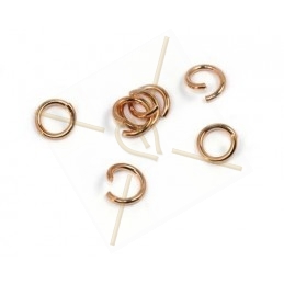 ring 6mm rose gold