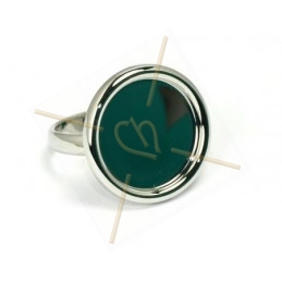 adjustable fine ring 15mm with border 