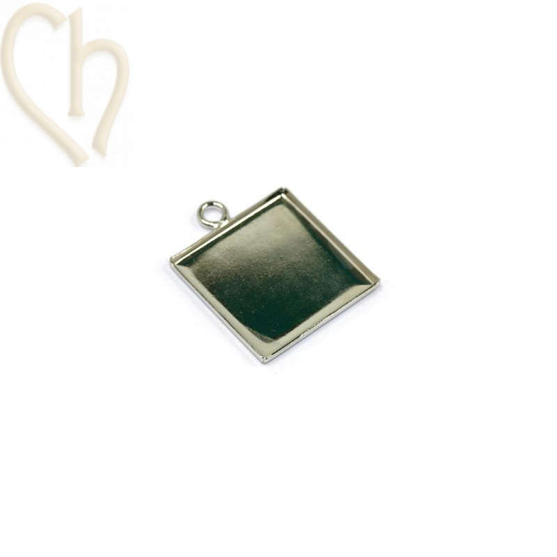 pendentif carré 20mm
