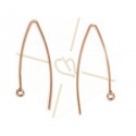 earrings "harpon" 44mm