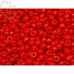 Rocaille 11/0 Rouge opaque