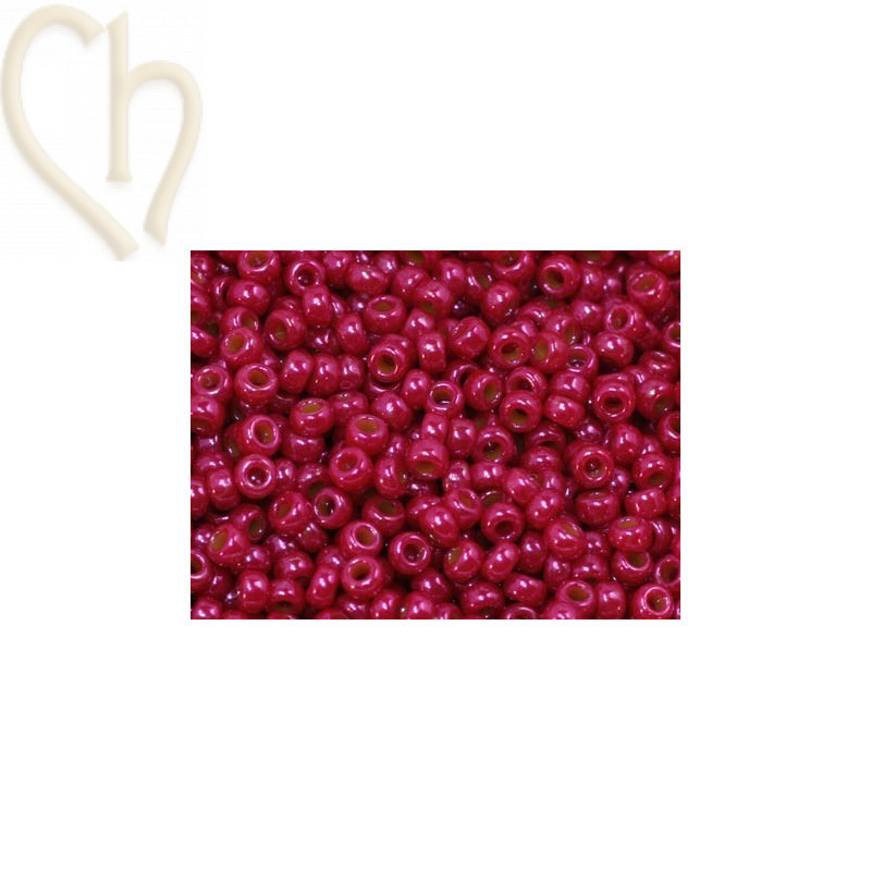 Rocaille 11/0 Fuchsia opaque lustré