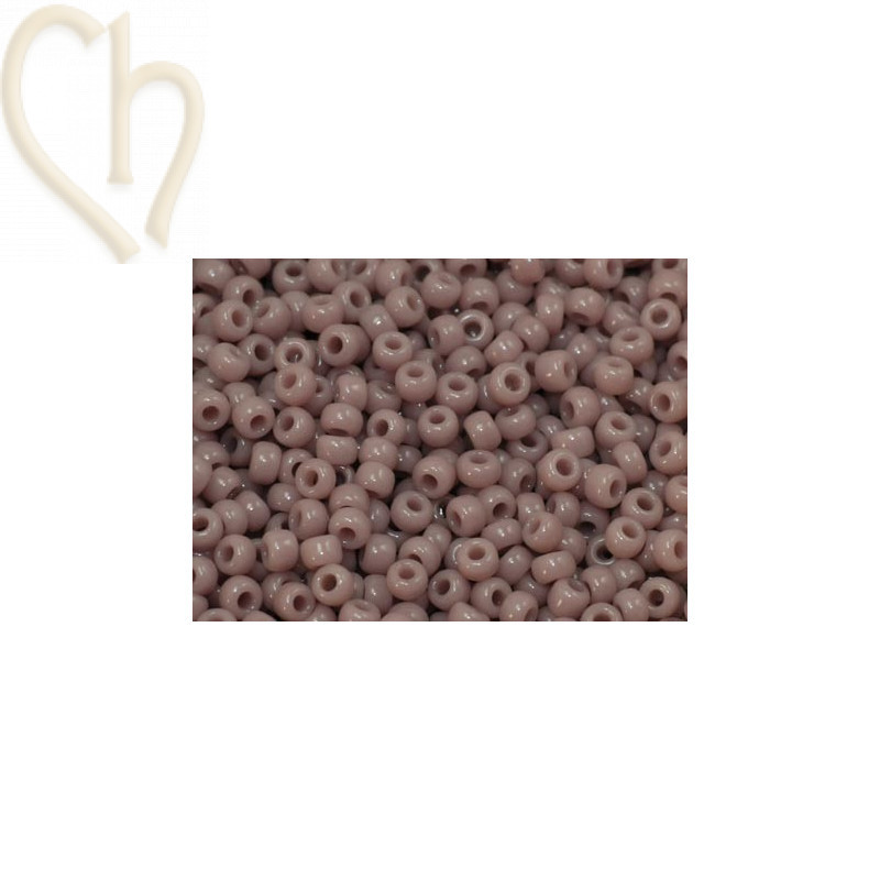 Rocaille 11/0 mauve opaque