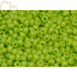 Rocaille 11/0 Miyuki appelgroen opaque