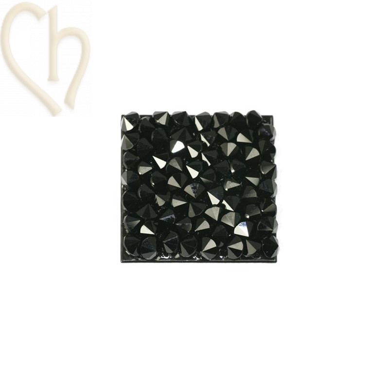 Rocks vierkant 20mm Jet