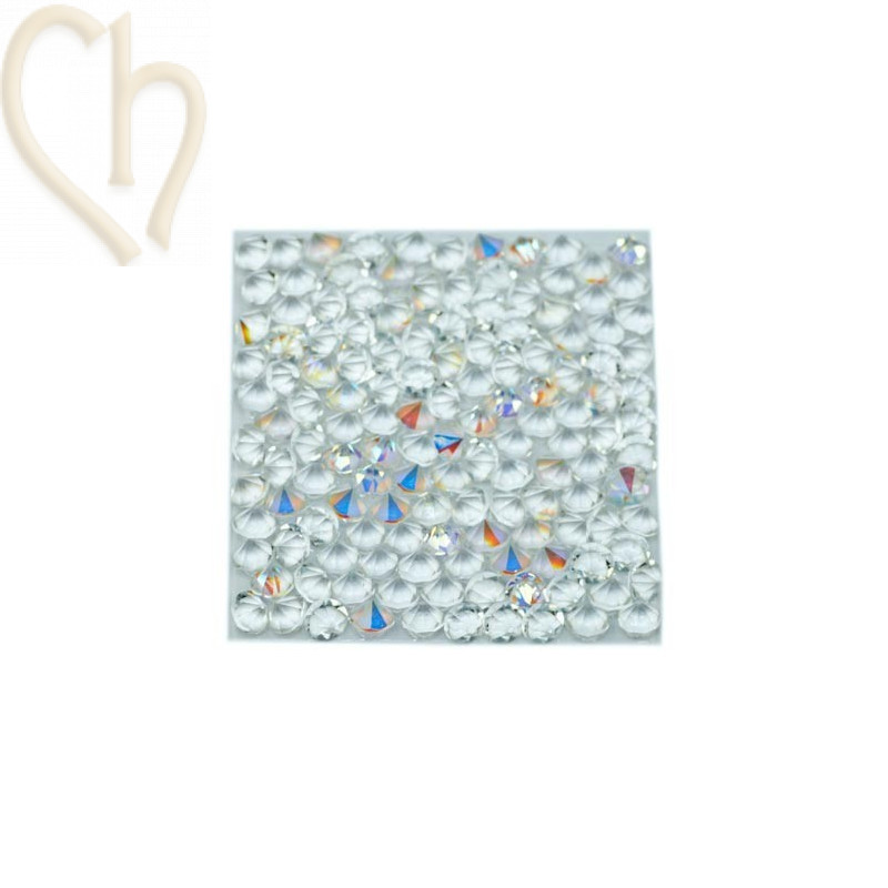 Rocks square 27mm Crystal AB