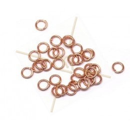 ring 5mm rose gold