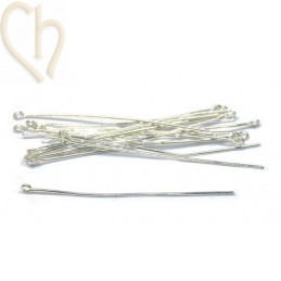 Headpins with ring 64mm