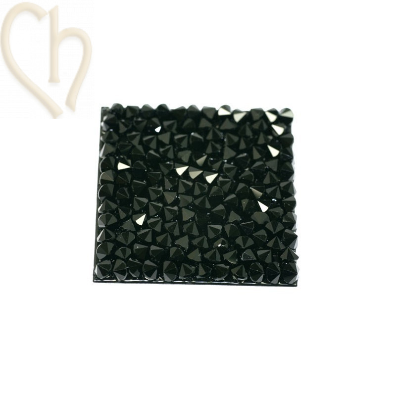 Rocks vierkant 27mm Jet