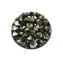 Crystal Rocks 15mm Metallic...