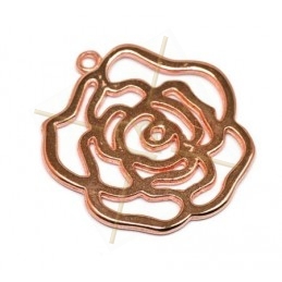 pendant flower rose 34mm...