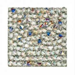 Rocks carre 27mm Cristal AB...