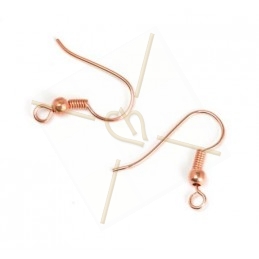 earrings "hook" rose gold