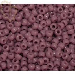 Roc. 15/0 10 gr. mauve opaque