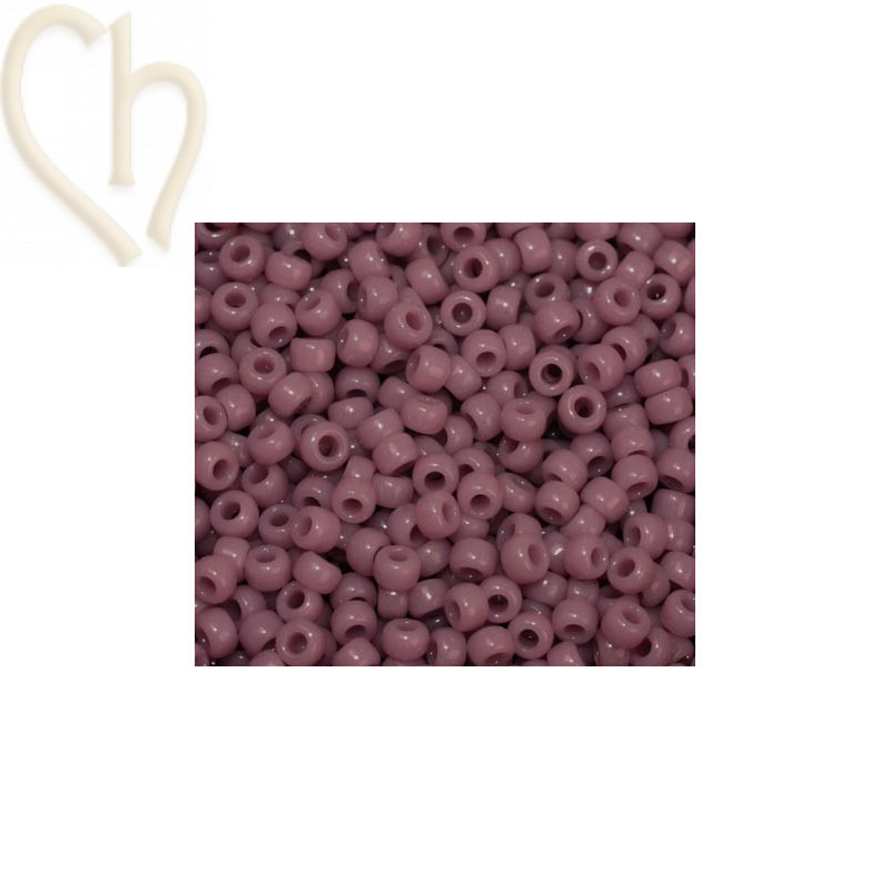 Roc. 15/0 10gr. mauve opaque