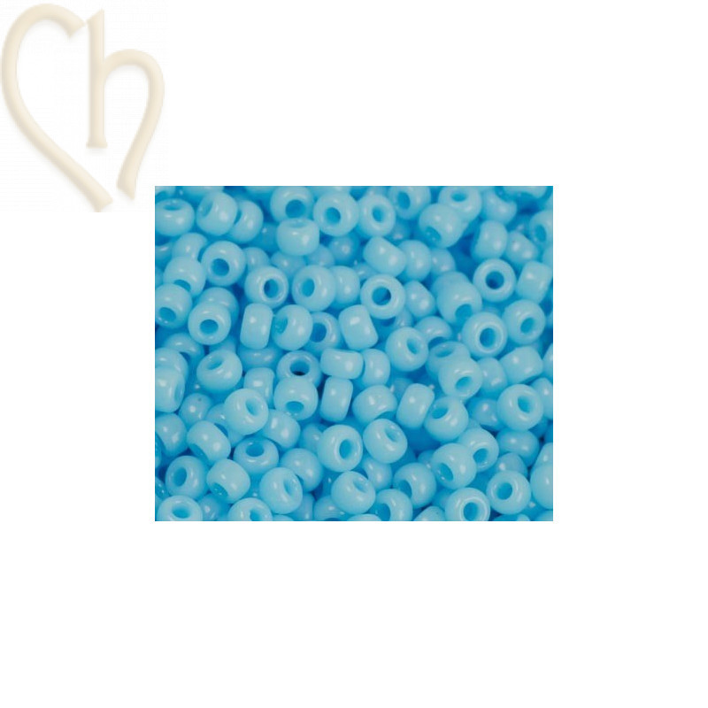 Roc. 15/0 10 gr. Blue Clair Opaque