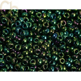 Roc. 15/0 10 gr. Vert Metallic Iris