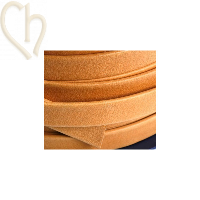 leather flat 10mm Denver