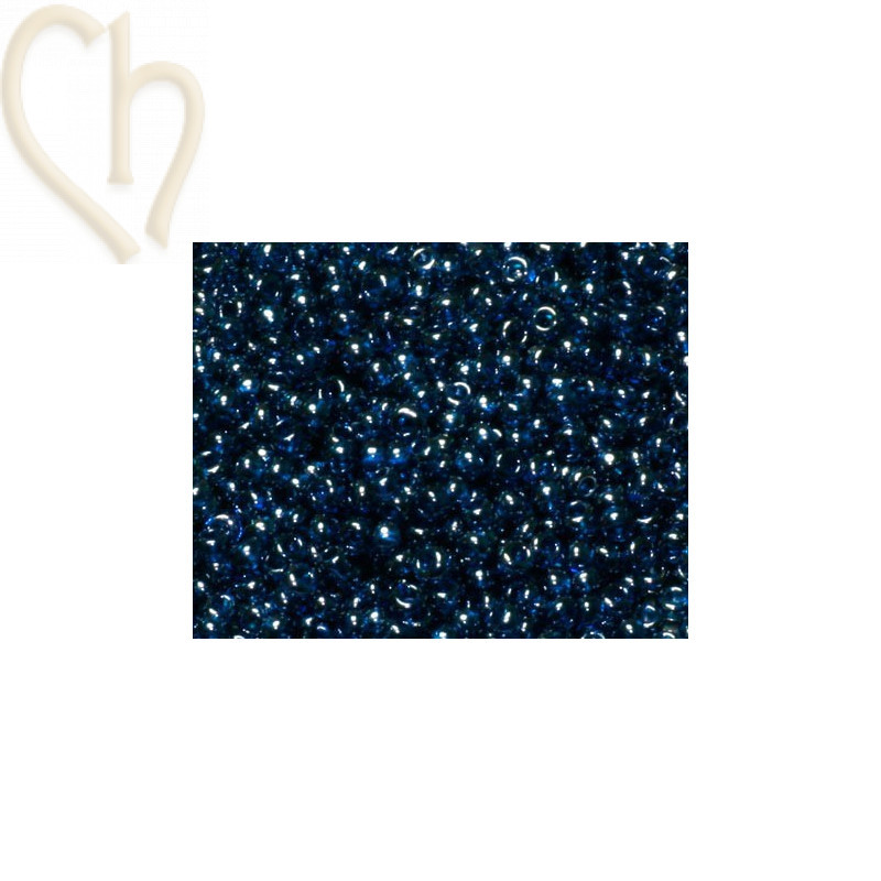 rocaille seedbead 11/0 bleu petrol pearl