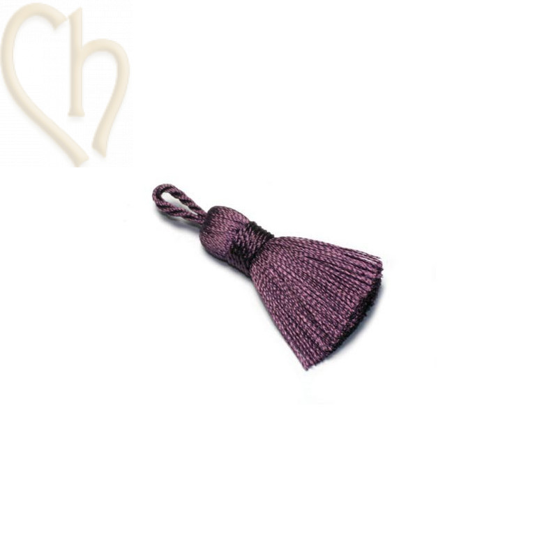 Kwastje Pampille 25mm Violet 