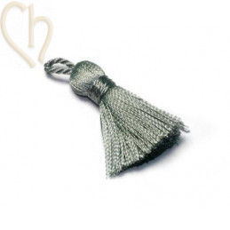 Tassel Pampille 25mm Light Grey 
