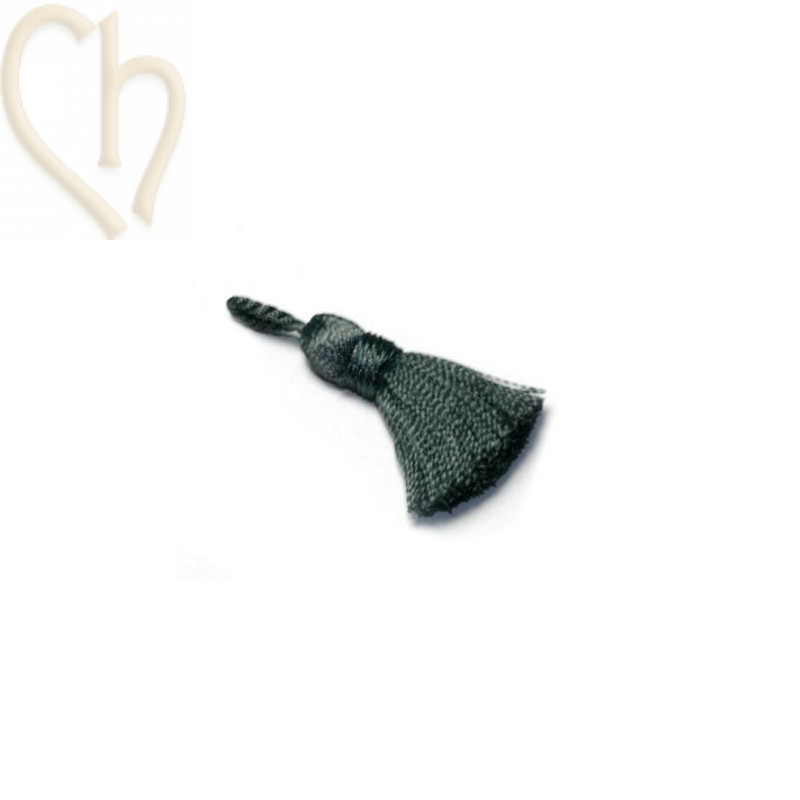 Tassel Pampille 25mm Dark Grey