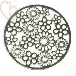 filigran round pendant 20 mm