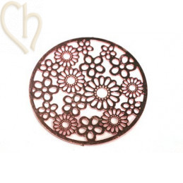 filigran round pendant 20 mm