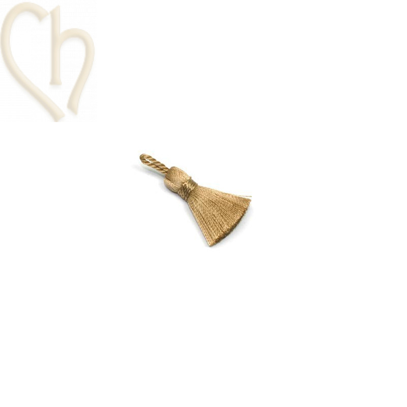 Tassel Pampille 25mm beige
