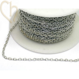 ketting metaal 3*2mm