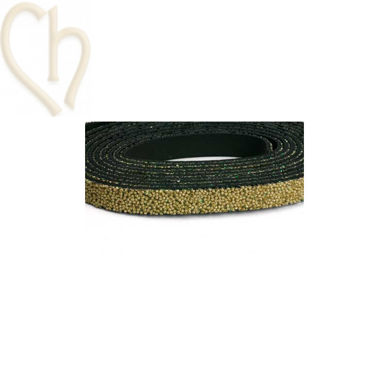 leather flat 10mm caviar Beige