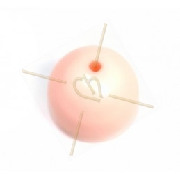 Galastil round ball 14mm opaque Pink