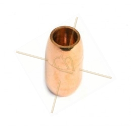 magneetslot staal rond voor 6mm rose goud