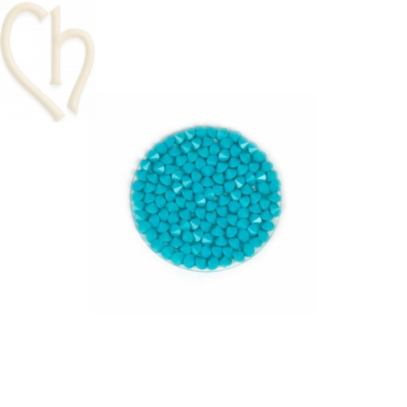 Crystal Rocks 30mm turquoise opal