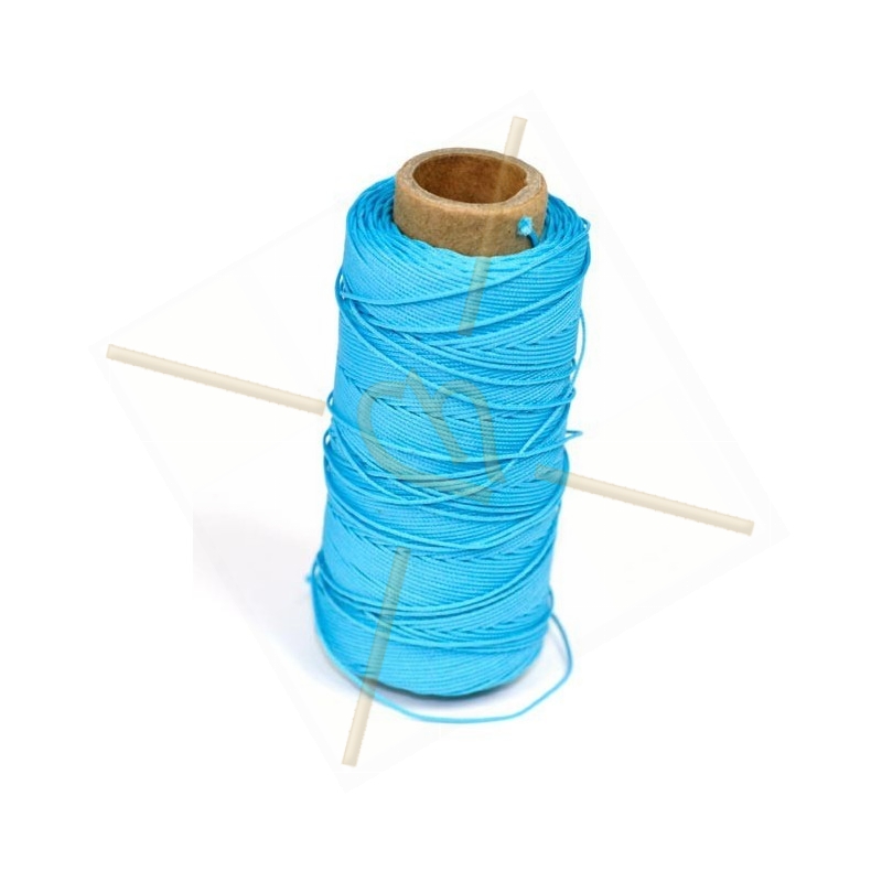 cordon polyester 0.5mm turquoise