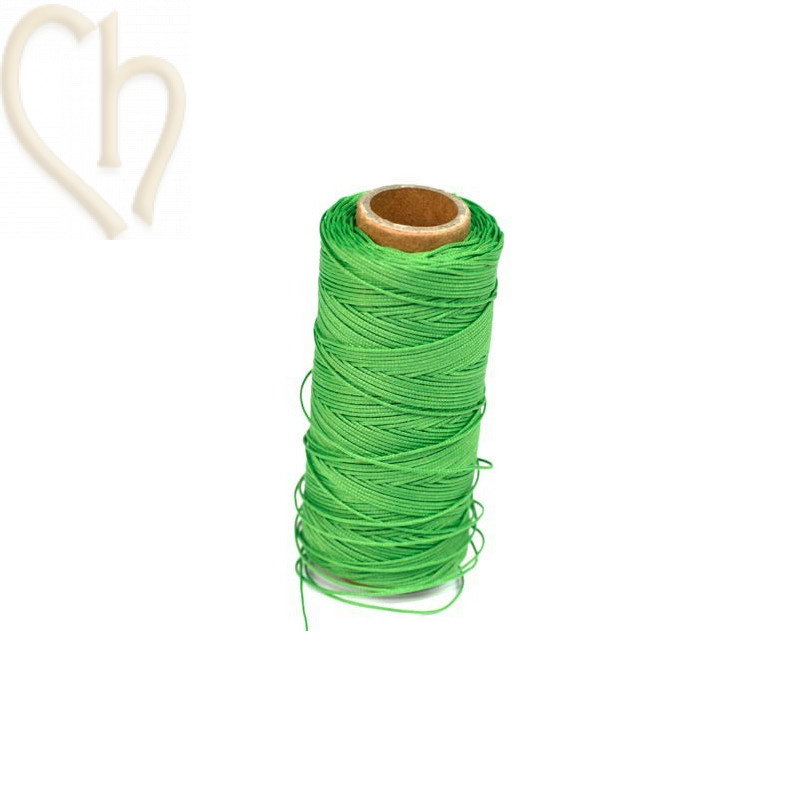 cordon polyester 0.5mm vert