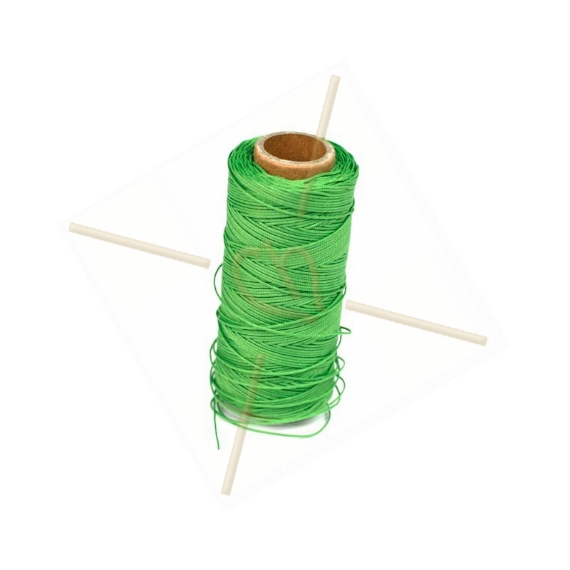 cordon polyester 0.5mm vert