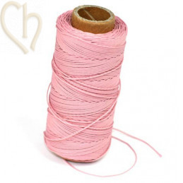 cordon polyester 0.5mm rose