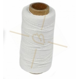 Polyester cord 0.5mm white