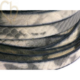cuir plat 10mm serpent