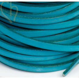 leder lint 5mm light turquoise